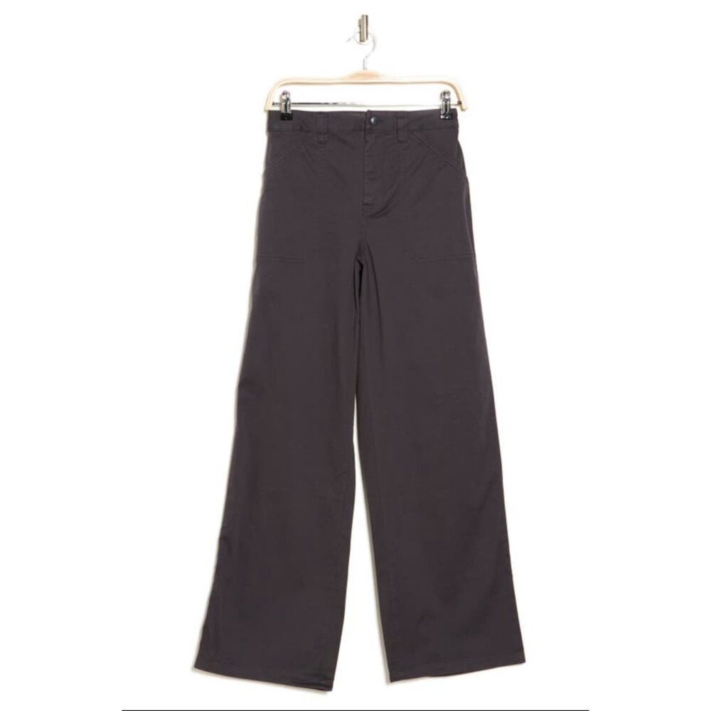 NWT Abound Gray Straight Leg Trouser Pants Women’s 28
